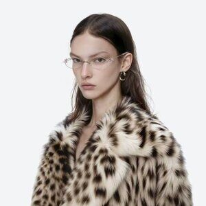 NEW GENTLE MONSTER On Ring 02 Silver / Clear sunglasses